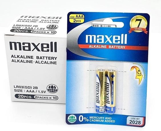 Pin Alkaline AA Vi 2 viên Maxell LR6